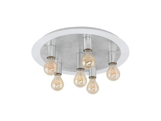 EGLO PASSANO LOFT 5L hvit/sølv