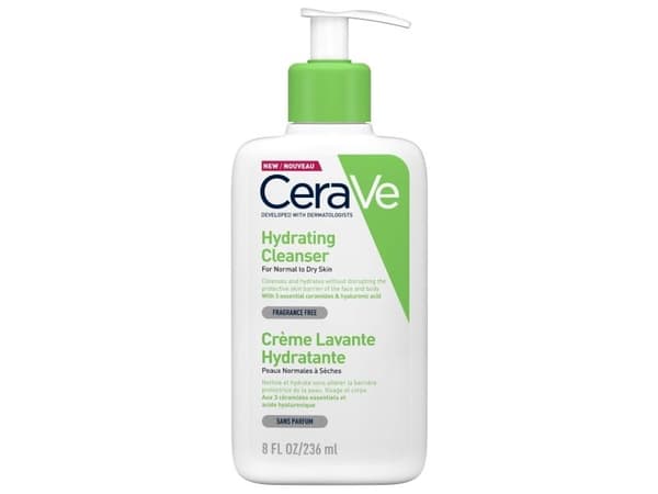 CeraVe Hydrating Cleanser w/Pump - Unisex - 236 ml