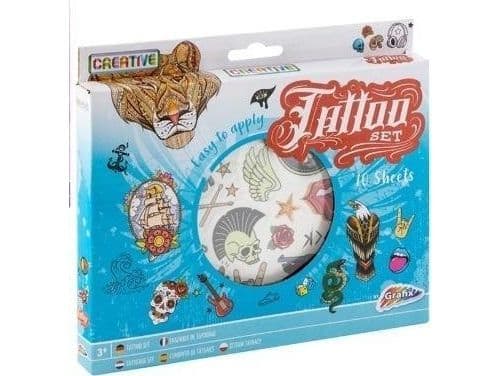 Tatuering set 10 ark mix