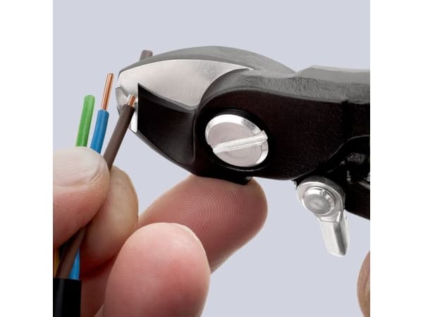KNIPEX kabelsax med avskalningsfunktion