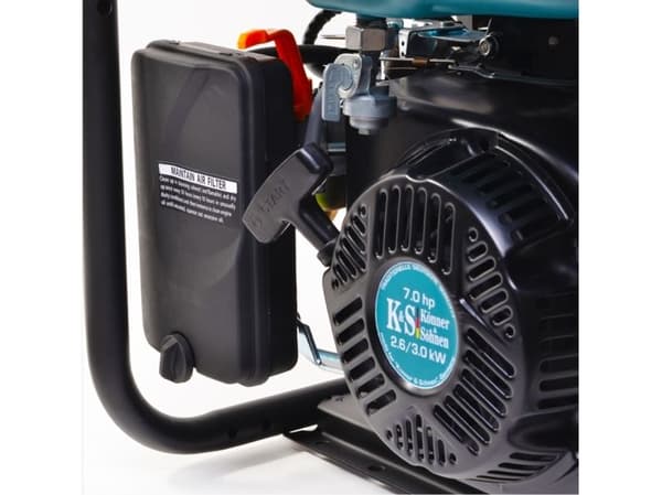 KS bensingenerator KS 3000E 2,6kW 230V, elektrisk start