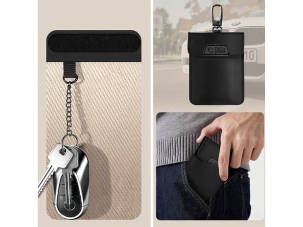 Tech-Protect KLR400 Anti-Theft Car Key Case - Black