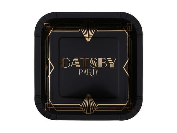 Gatsby pappersfat, 10 st