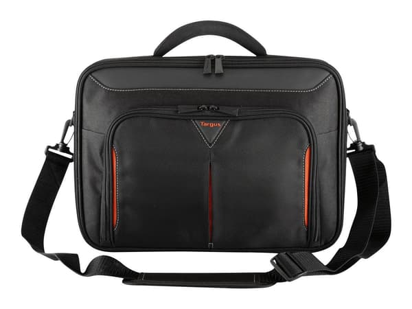 Targus Classic Clamshell - Notebookbæreveske - 14" - svart, rød