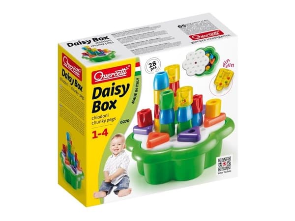 Quercetti Daisy box chunky pets puslespill 28 deler