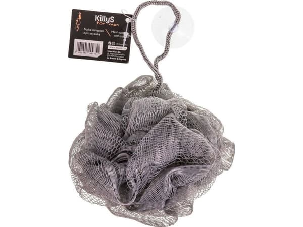 Killys For Men Bath Sponge With Suction Cup