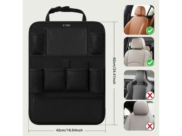 Tech-Protect UCA200 Car Organizer - Black