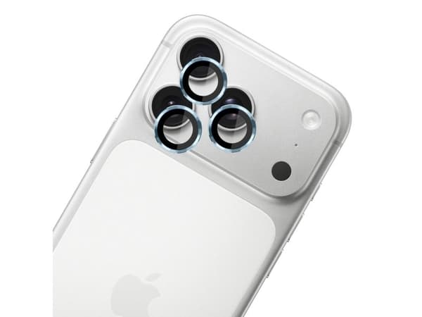 3MK Objektivbeskyttelse Pro for Apple iPhone 17 Pro / 17 Pro Max blå