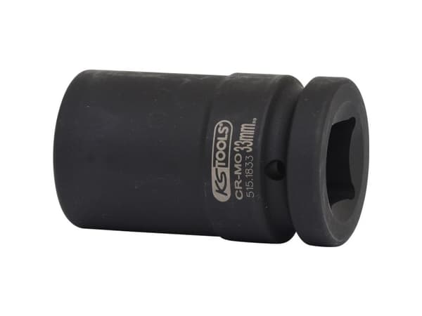 KS Tools 515.1833, Kraftpipe, Sort, 1 hoder, 1", Metrisk, 33 mm