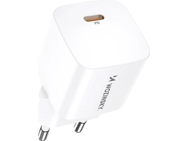 Wozinsky vegglader CMWCS USB-C PD 20W - hvit