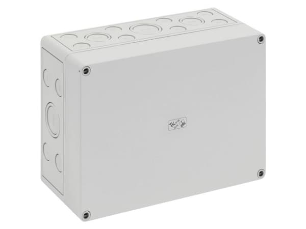 Kasse TK PS 2518-11-M, 254 x 180 x 111 mm, grå