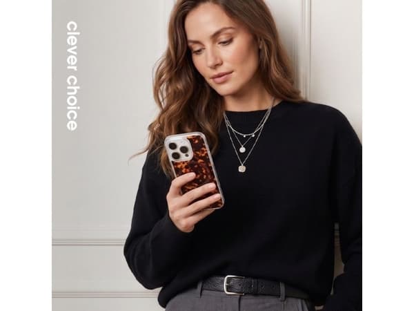 Crong CRGDLMIP1663PTOR, Mobilskal, Apple, Apple iPhone 16 Pro, Transparent, brons
