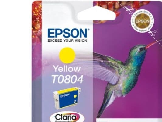 Epson bläck T0804 (C13T080440) gul