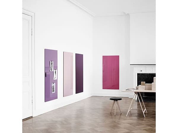 Glastavla Mood Wall 1500x500 mm ren vit