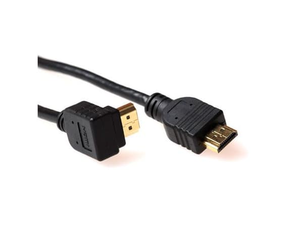 ACT HDMI-kabel 0,5 m HDMI Type A til HDMI Type A svart (AK3675)