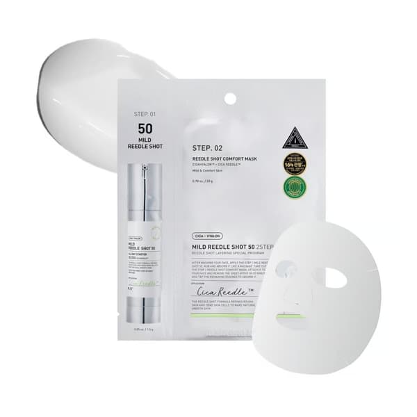 VT Cosmetics Mild Reedle Shot 50 2Step Mask