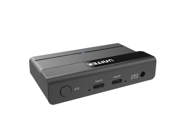 Unitek KVM Switcher - Switch - 4 x SuperSpeed USB 3.0 - stasjonær
