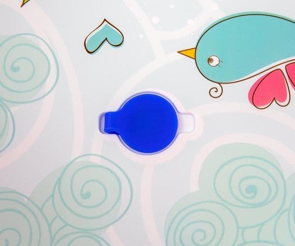 Milly Mally sammenleggbart badekar Aqua Blue