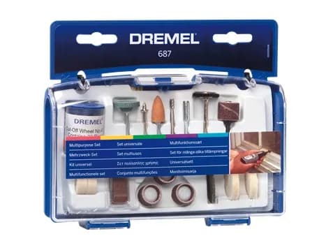 Dremel TILBEHØRSSÆT 687 - 52 DELE MULTIFUNKTION