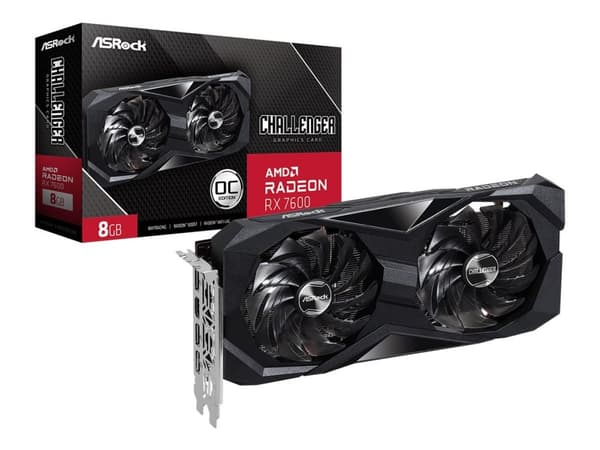 Asrock RX 7600 CL 8GO grafikkort