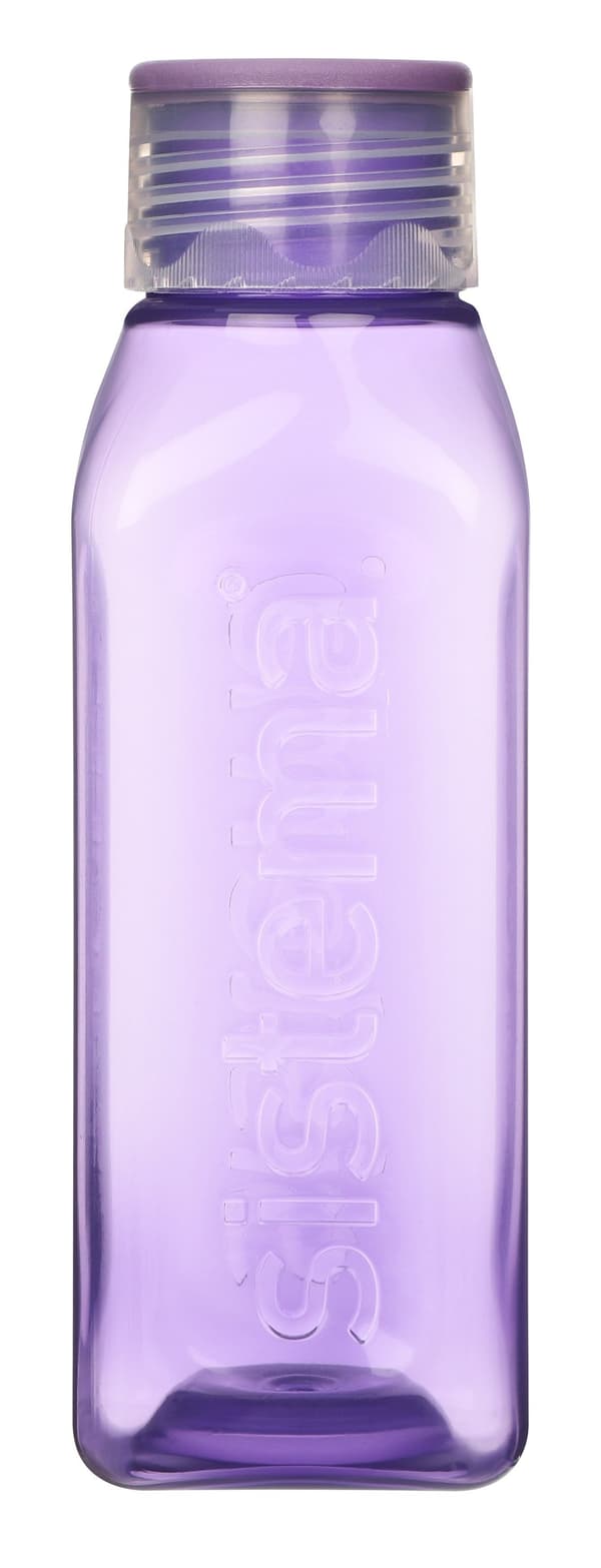 Sistema Small Square Bottle 475 ml – misty purple