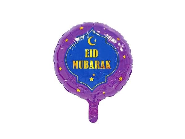 Folio ilmapallo Eid Mubarak