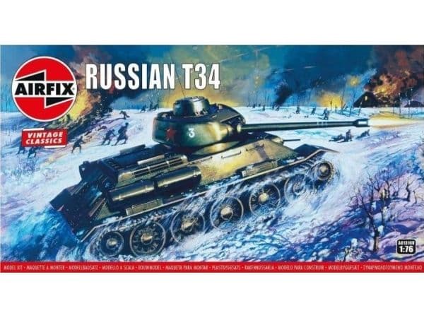 T-34 tank 1:76