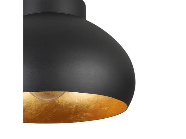EGLO MOGANO 2 TAK E27 Ø280 SVART/GULL