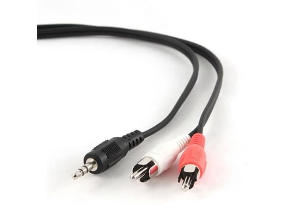 Cablexpert - Lydkabel - mini-phone stereo 3.5 mm plugg til RCA x 2 plugg - 1.5 m