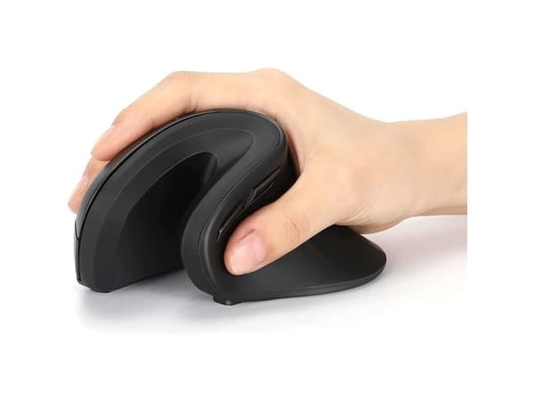 Techly 2,4 GHz RF USB trådløs vertikal mus, 3200 dpi optisk
