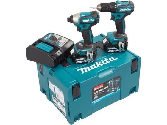 Makita tool set 18V (DHP487 + DTD157) 2x2.0Ah DLX2414AJ