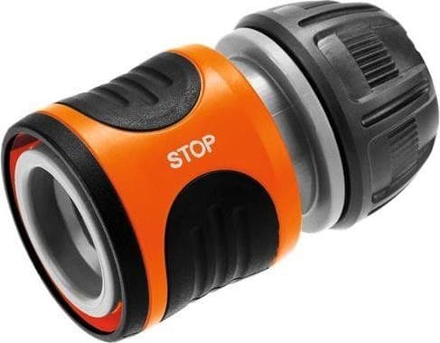 Gardena slangkoppling med vattenstopp 1/2"
