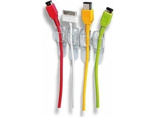 Organizer Staples COMMAND Cable holder 17017PL 4 handles + 5 small straps