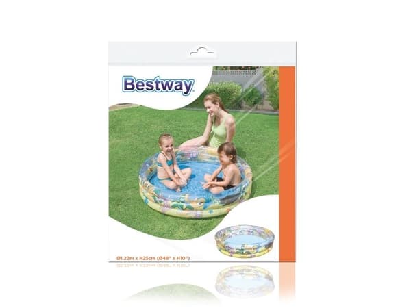 Bestway 51009, 140 l, 2 År, Vinyl, Multifärg