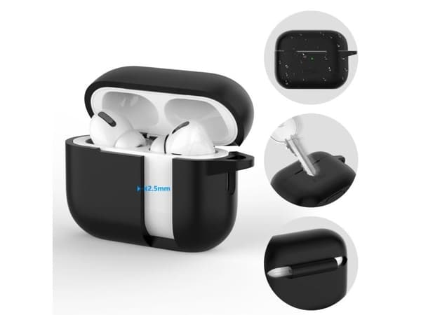 Tech-Protect TECH-PROTECT SILICONE HOOK APPLE AIRPODS PRO 1 / 2 DUSTY PINK
