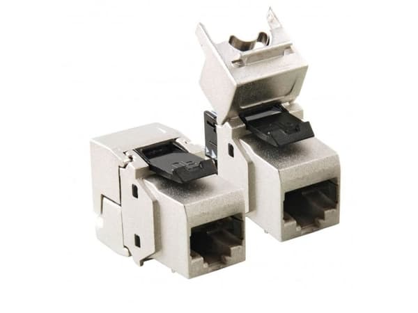 Konnektor infralan keystone Kat.6a skærmet Class E(A)