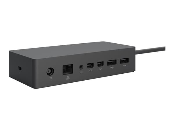 Microsoft Surface Dock - Dokkingstasjon - Thunderbolt 4 - 3 x Thunderbolt - 1GbE, 2.5GbE - 165 watt