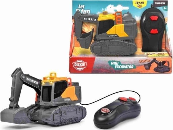 Dickie Volvo mini-graver 14 cm