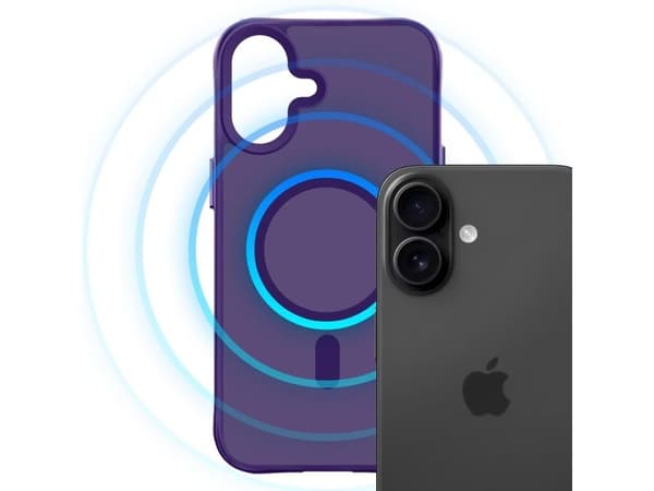 3mk Smoke MagCase för iPhone 17 - lila-translucent