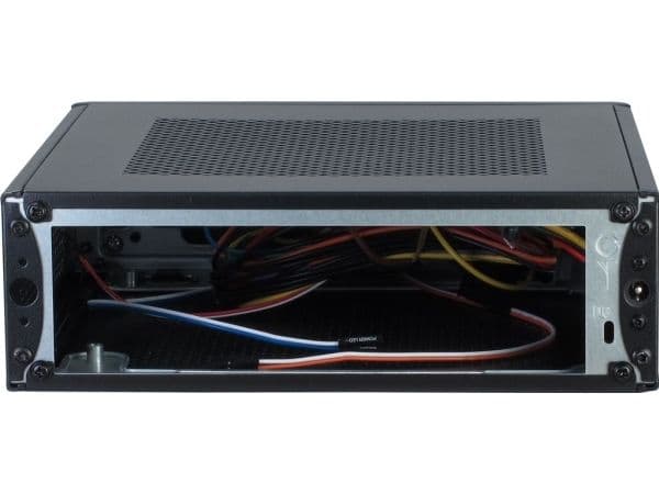 Inter-Tech ITX-601, Työpöytä, PC, Musta, ITX, Koti /Toimisto, CE