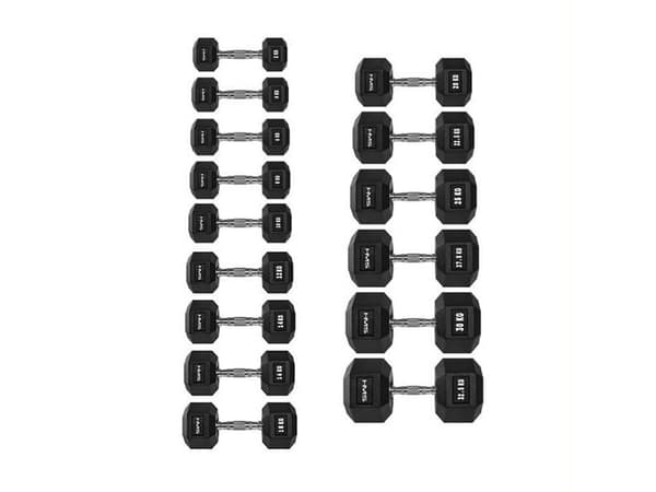 HMS ??Hex Pro manual i gummi 1 x 18 kg
