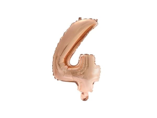 Tallballonger roségull, 41 cm