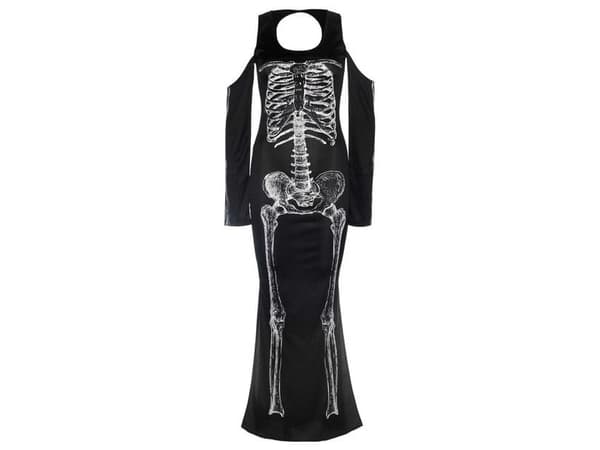 Cold Shoulder Skeleton kostume