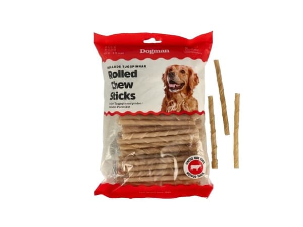 DOGMAN Tyggepinde 9-10mm 100-pack 100-pack