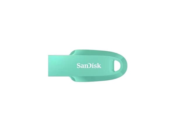 SanDisk Ultra Curve - USB flash-enhet - 32 GB - USB 3.2 Gen 1 - grön