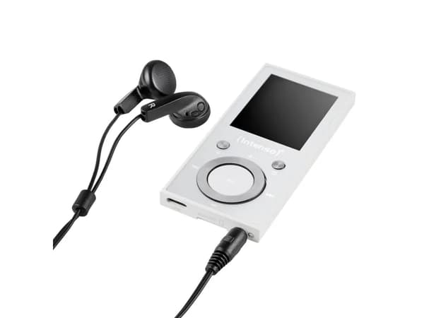 Intenso 3717492, MP3-spelare, USB 2.0, Vit