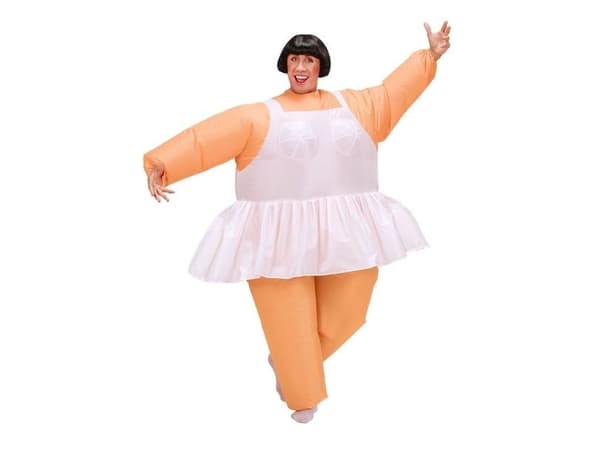 Oppusteligt Ballerina kostume