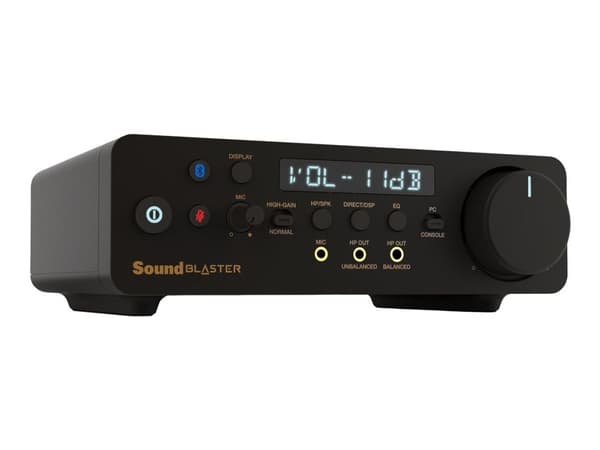 Ausinės Creative Sound Blaster X5 USB eksternt lydkort