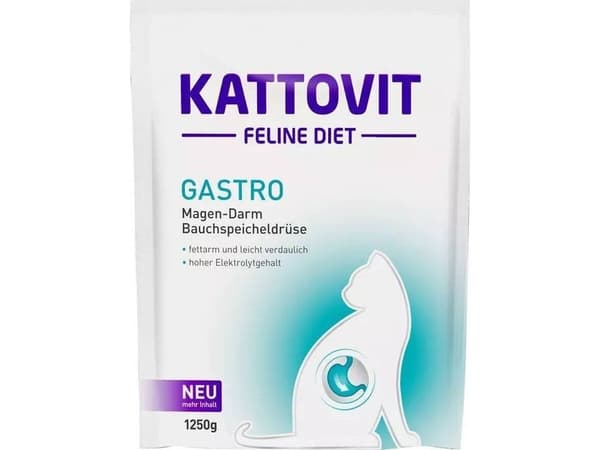 Kattovit Gastro 1.25kg tørfoder til kat 1,25 kg Adult Grøntsag