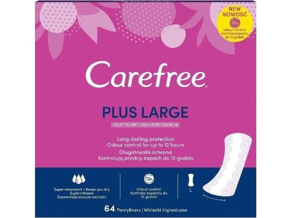 Carefree Plus Store binder Light Scent 64 stk.